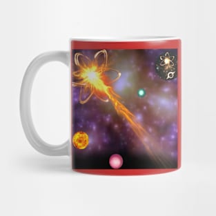 universe Art drawing. Mug